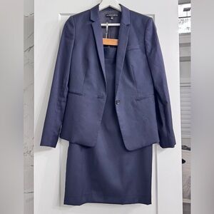 ANTONIO MELANI Dark Blue Blazer set